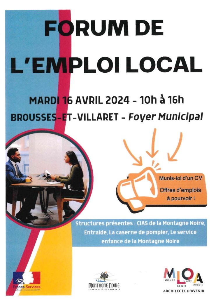 FORUM DE L'EMPLOI LOCAL