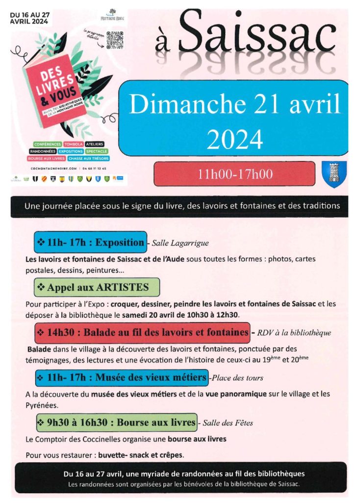 A SAISSAC, Dimanche 21 avril 2024