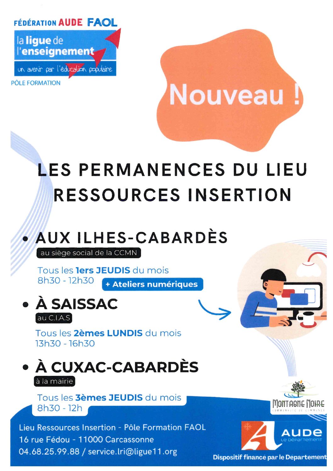 Permanence Pôle Formation FAOL