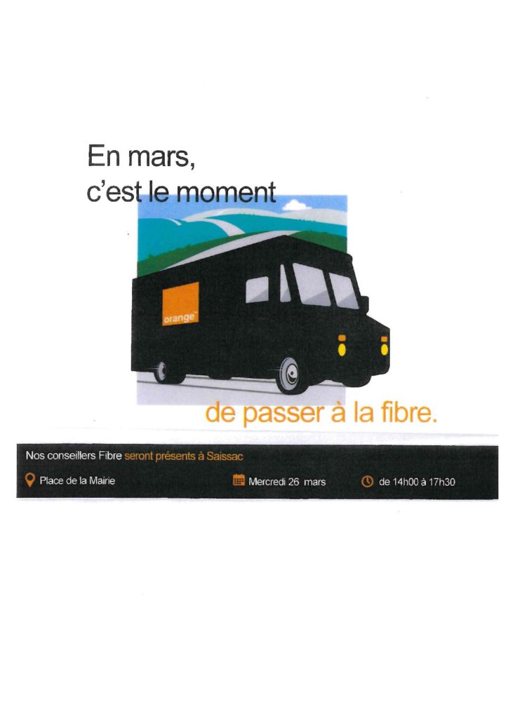 Présence des conseillers Orange mercredi 26 mars 2025 de 14h à 17h30