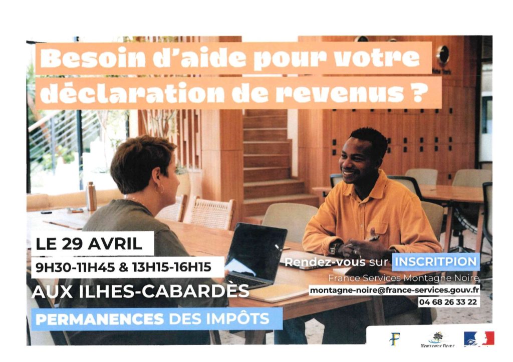 Permanence des impôts aux Ilhes-cabardès