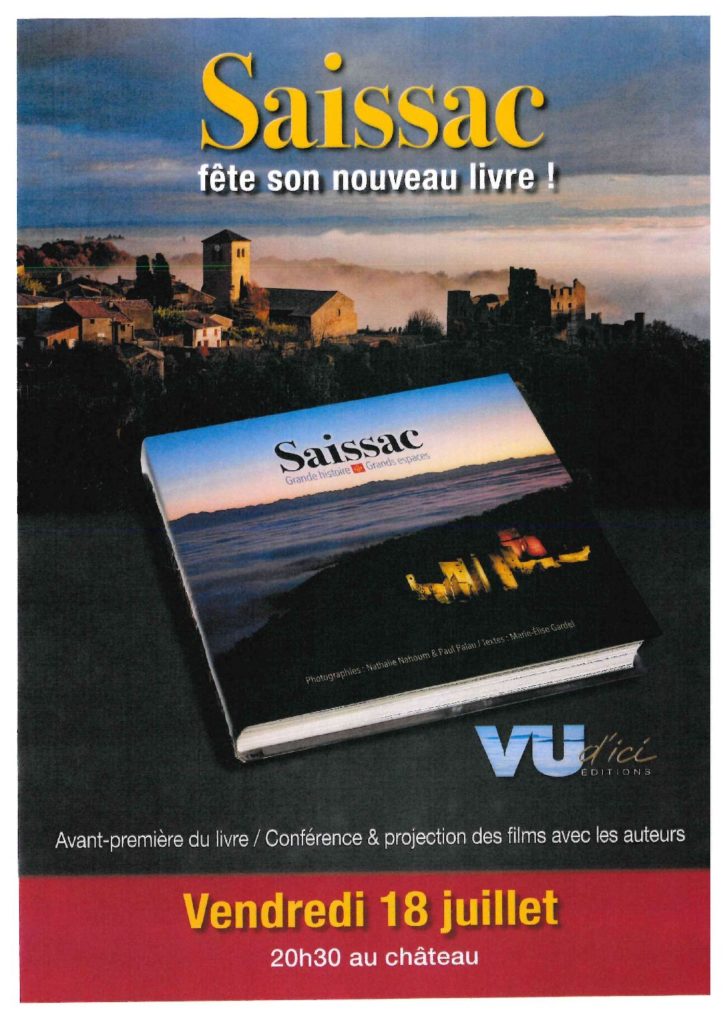 Saissac fête son nouveau livre