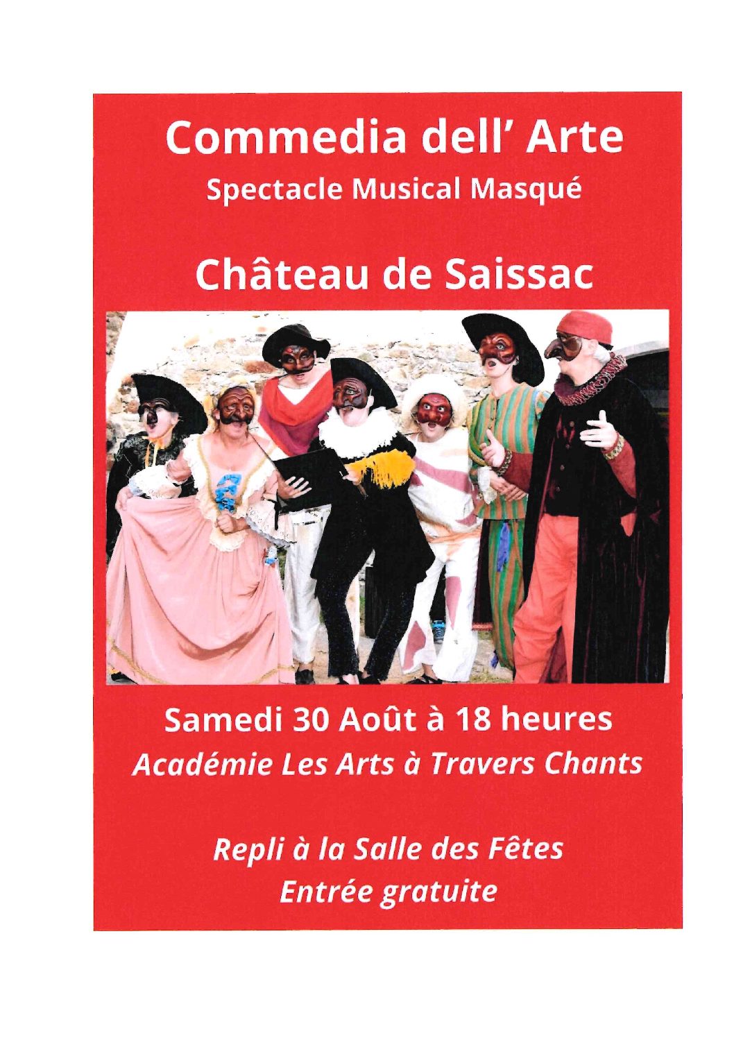 Spectacle Musical Masqué