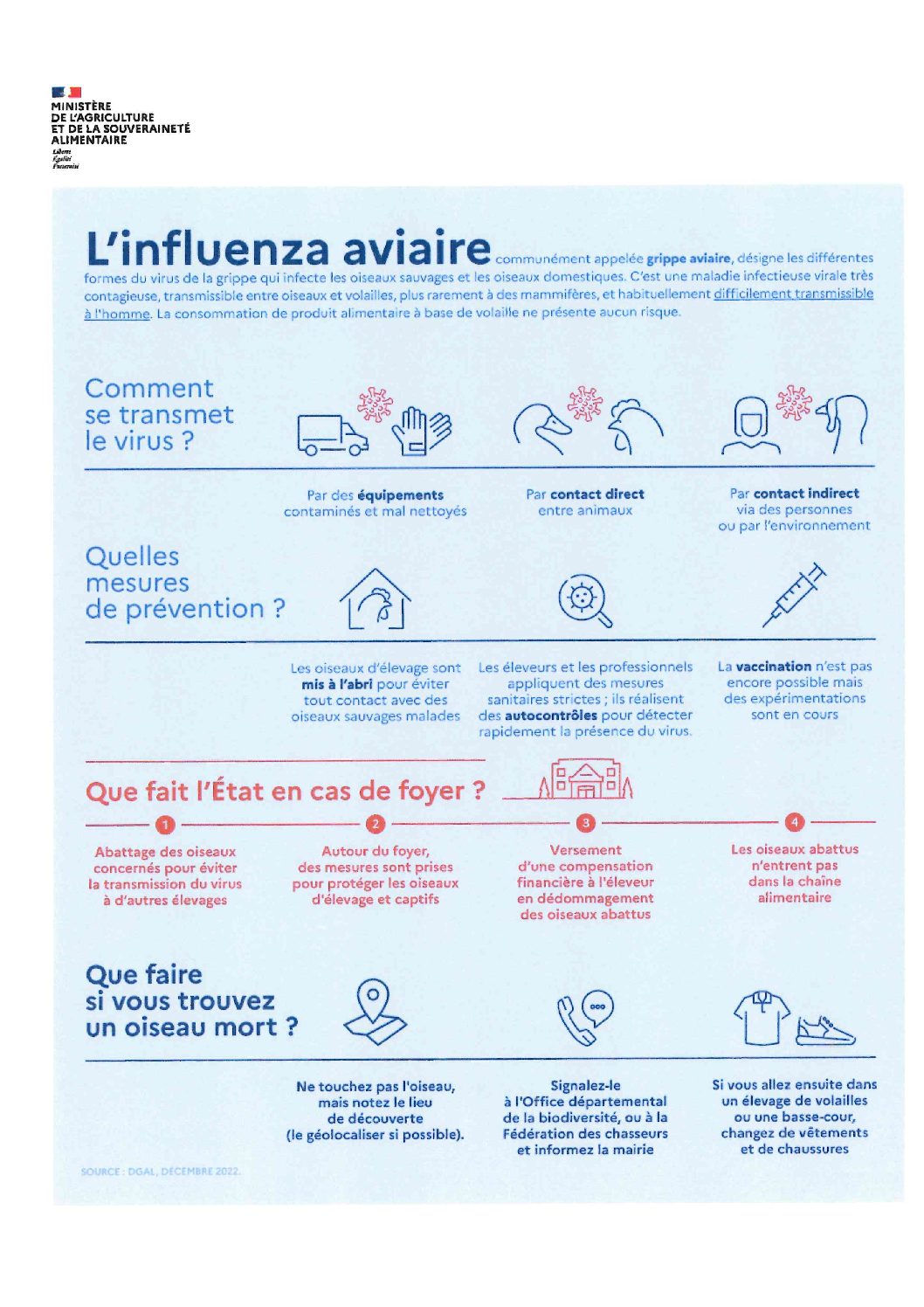 L’influenza aviaire