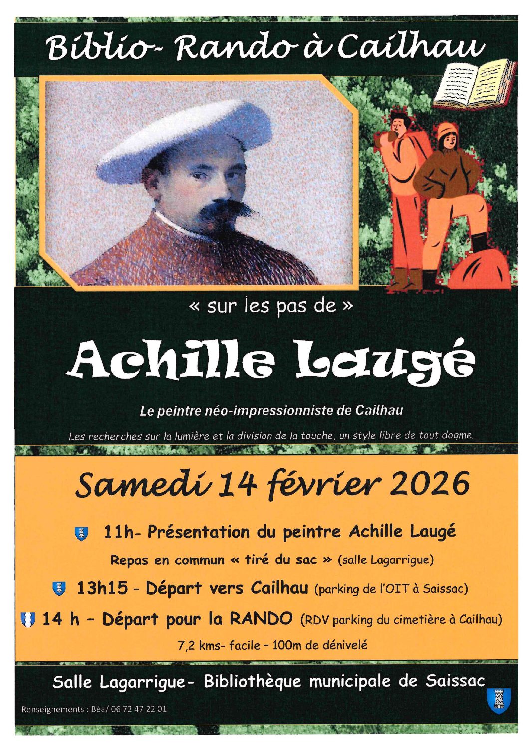 Biblio-rando à Cailhau