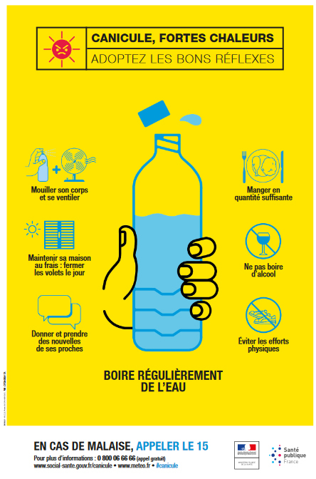 Alerte Vigilance jaune canicule