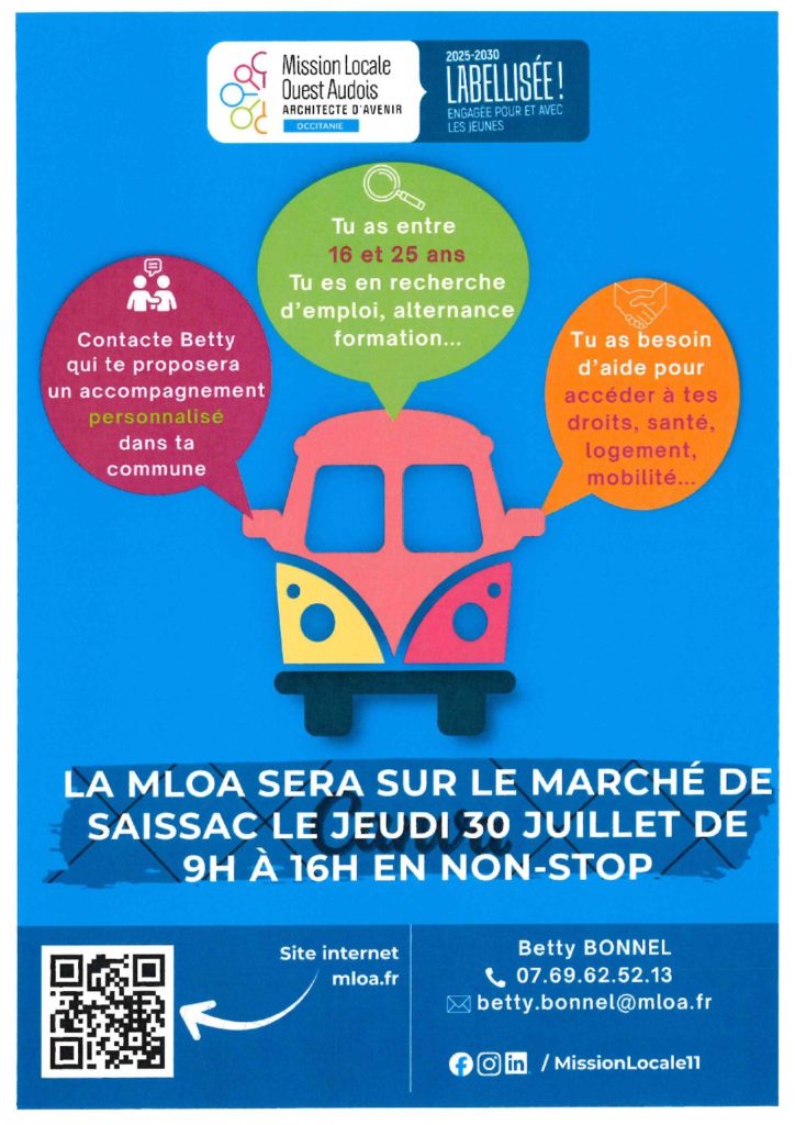 VAN Mission Locale Ouest Audois
